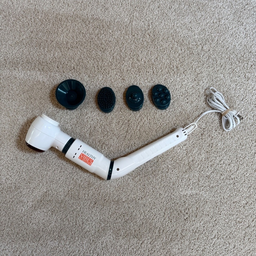 Healthy Vibes by Belson Percussion Massager and Heat with Attachments DR-3000